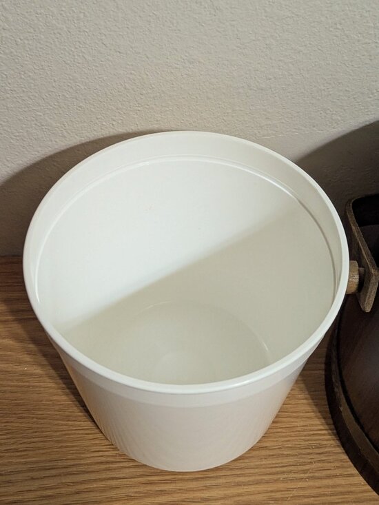 VTG Baskettville Putney Wood Ice Bucket Barrel - Picture 9 of 15